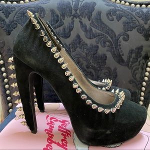 Jeffery Campbell Suede Spike heels